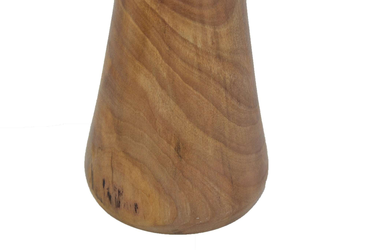 Holzvase aus Walnussholz