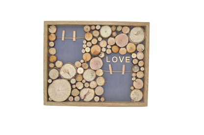 3D Holzbild "Love" als Geldgeschenk