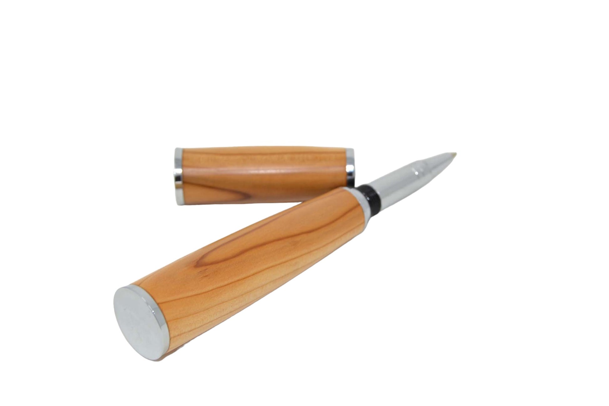 Personalisierbarer Holz Rollerpen aus Eibe