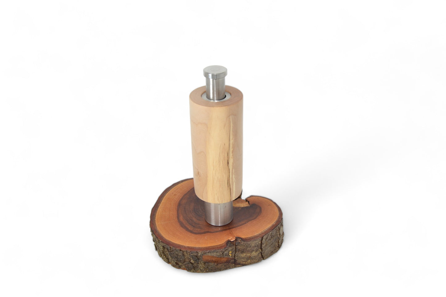 Holz Einhandmühle aus Haselnuss