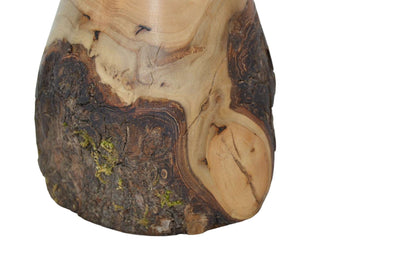 Holzvase aus Birnenholz