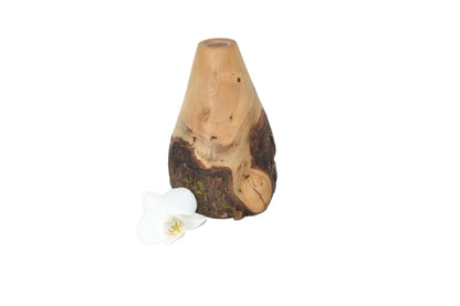 Holzvase aus Birnenholz